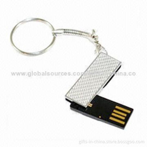 Appearance Vogue Mini Swivel/Twister USB Flash Drive, Supports Plug-and-play Function